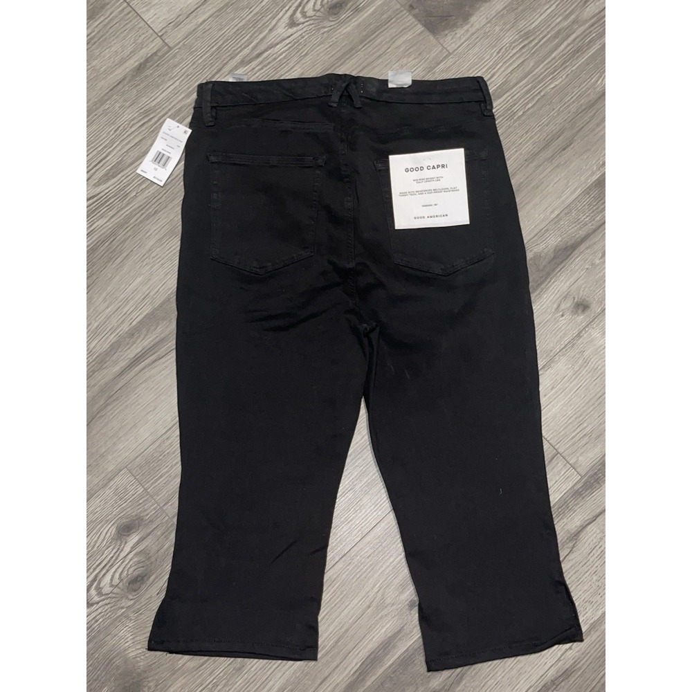 Good American Good Capri Mid-rise Skinny W/Calf Leg Length Size 16